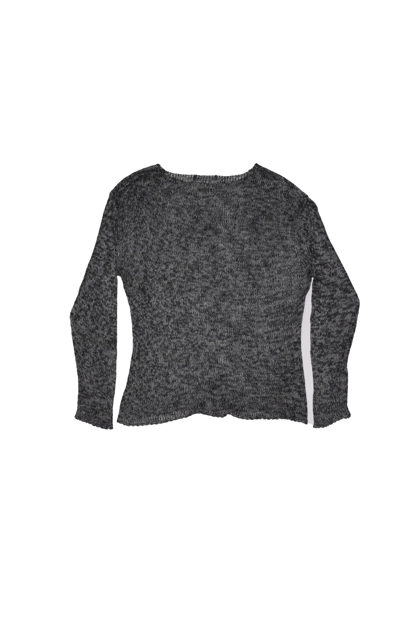 Melange Knit Long Sleeve