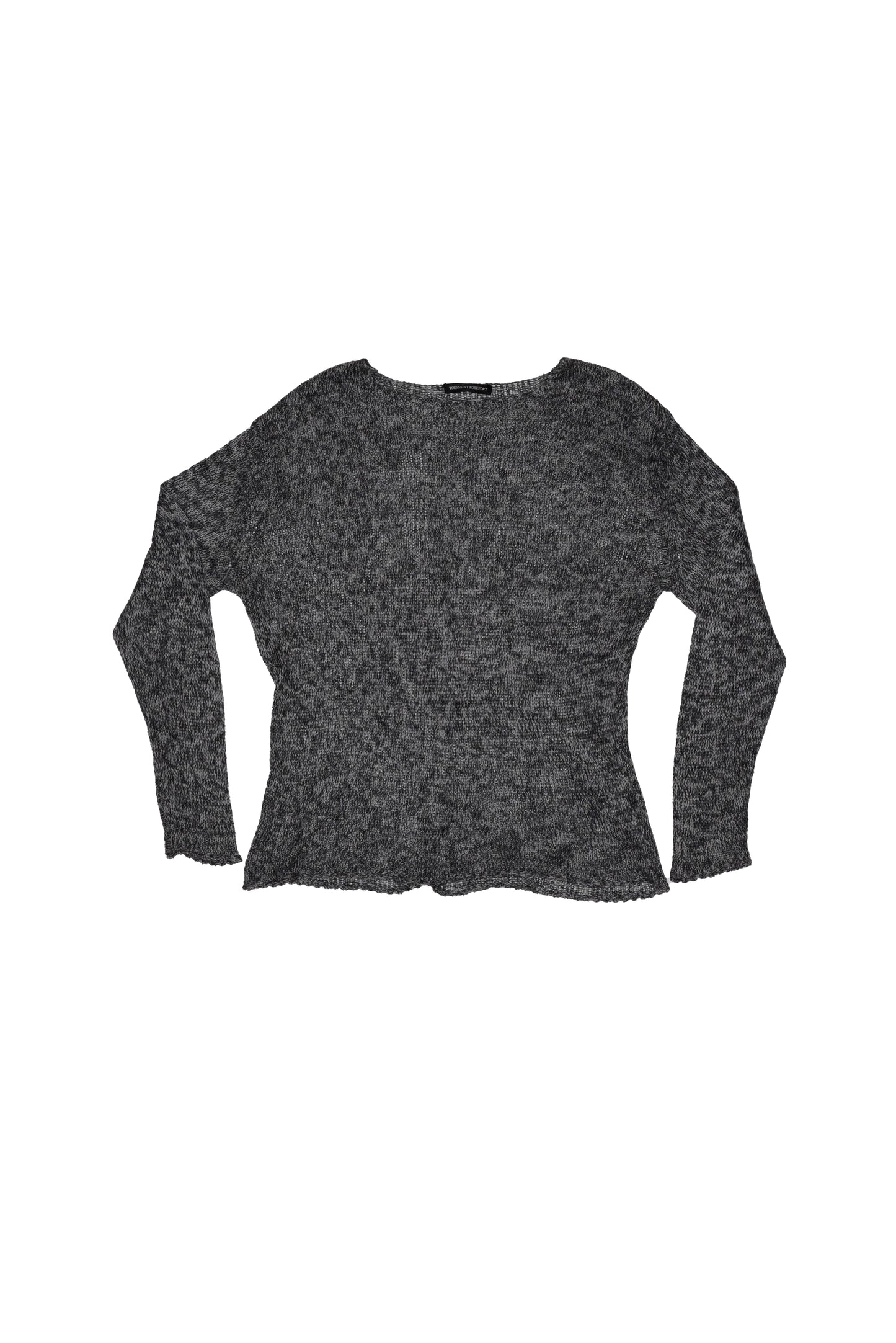 Melange Knit Long Sleeve