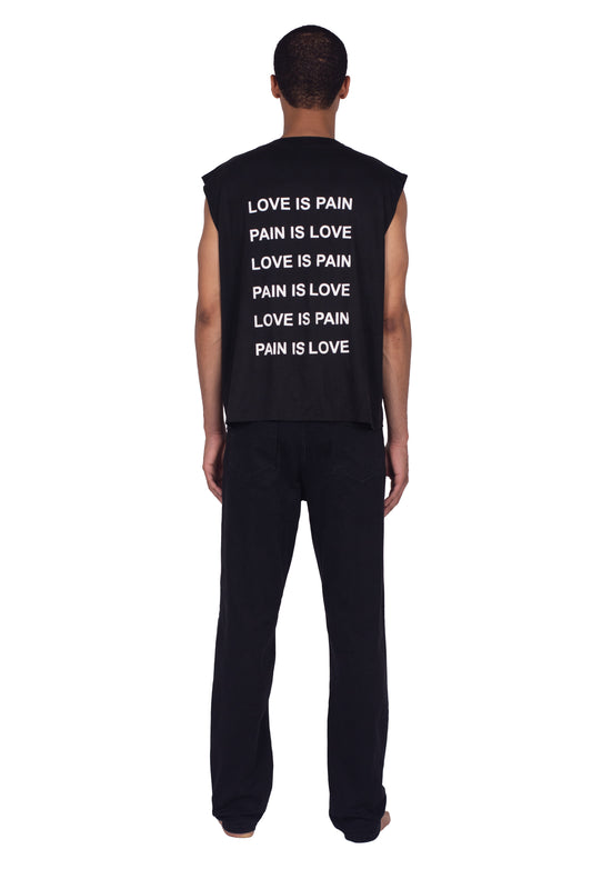 Love Is Pain Sleeveless Shirt