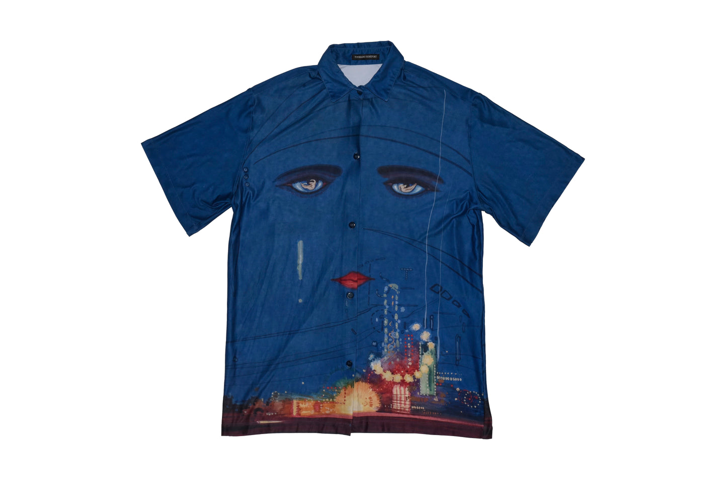 Great Gatsby Short Sleeve Button Up